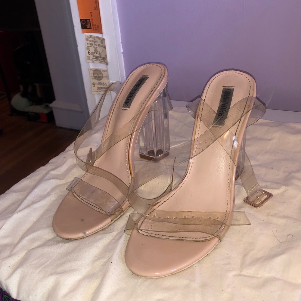 Clear Heels